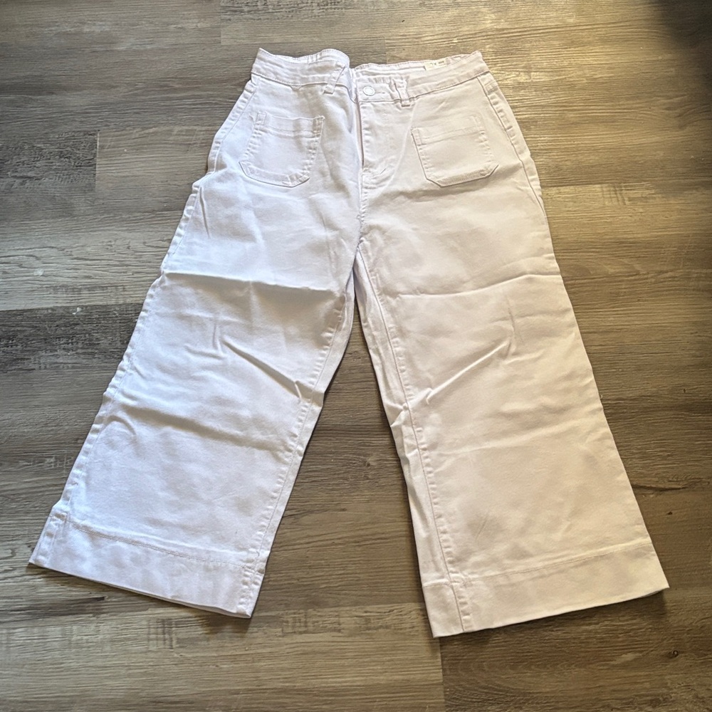 Wide Leg White Women’s Jeans